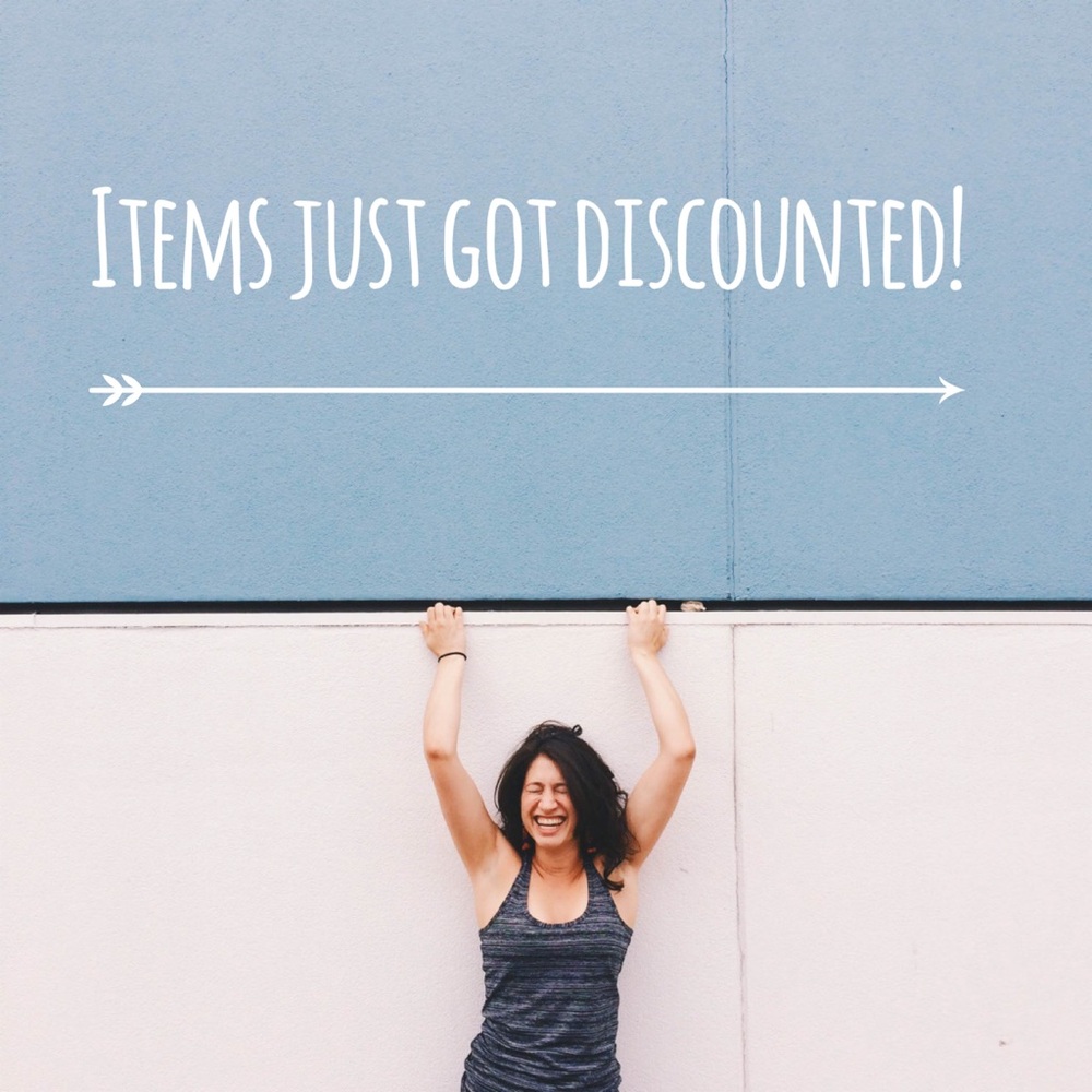 Closet got discounted! Go check out the goods!